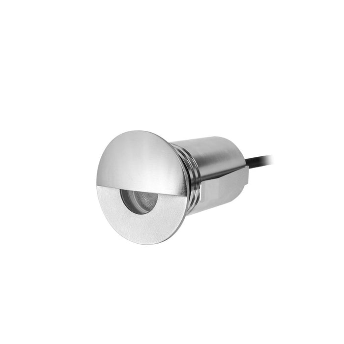 Ext Eyelid Recess Light 2.5W 24VDC 27K 36D Dim S/Steel IP67