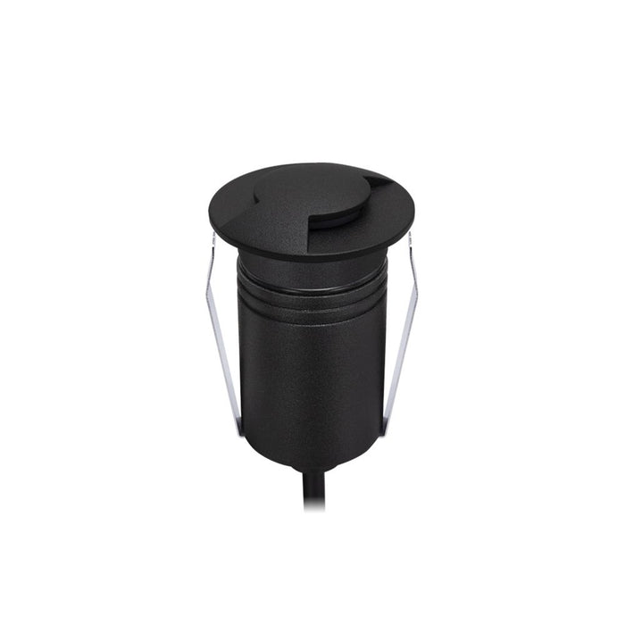 Ext Recessed Light Two-Way 2.5W 8-25VDC 4K Black IP67