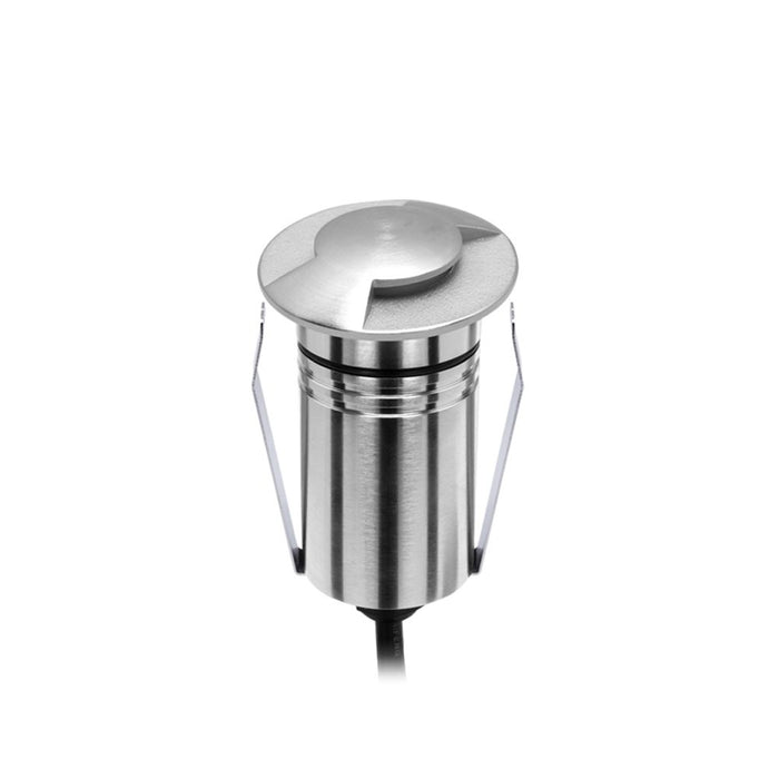 Ext Recessed Light Two-Way 2.5W 8-25VDC 4K S/Steel IP67
