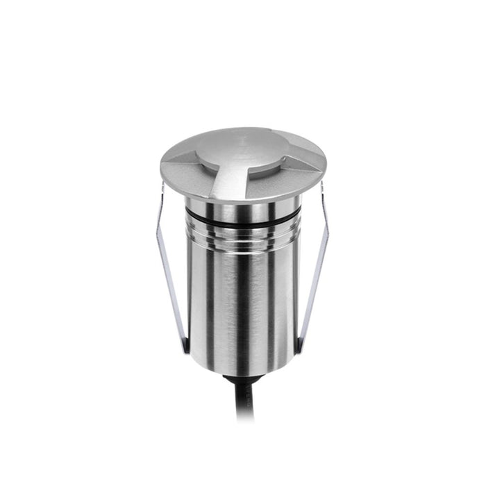 Ext Recess Light Three-Way 2.5W 8-25VDC 4K Dim S/Steel IP67