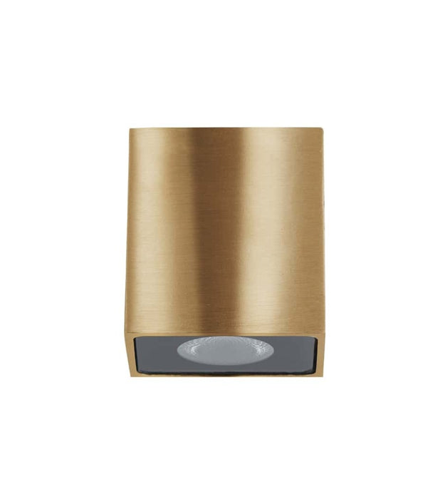 Mini Mariner Wall Light Block 1.5W 27k 24VDC IP65 Brass