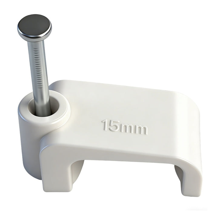 Hamer Cable Clip Flat 4mm Twin & Earth (Jar500)