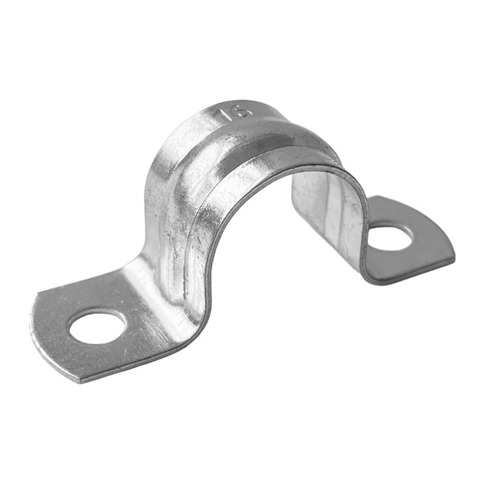 Conduit Full Saddle 16mm ZP