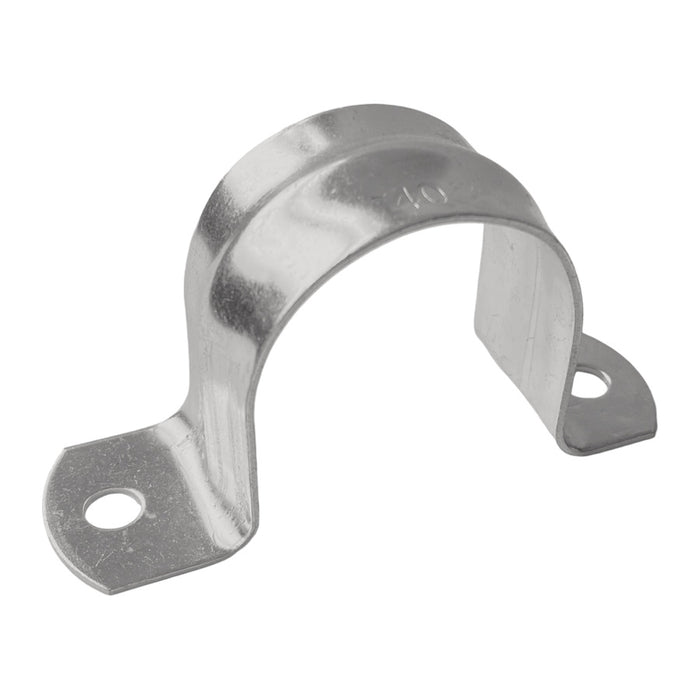 Conduit Full Saddle 40mm ZP