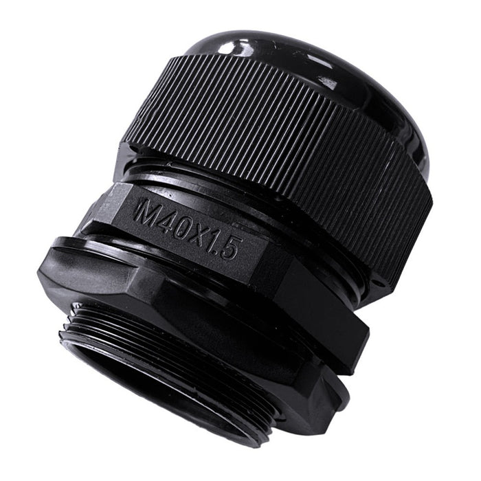 Cable Gland Nylon IP68 Black 40mm (5)