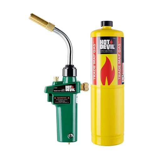 Hot Devil Trade Map Swirl Flame Turbo Torch Kit