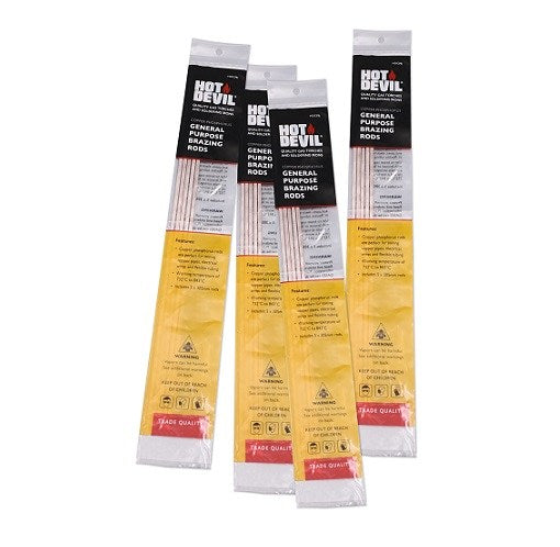 Hot Devil General Purpose Brazing Rods 5Pk