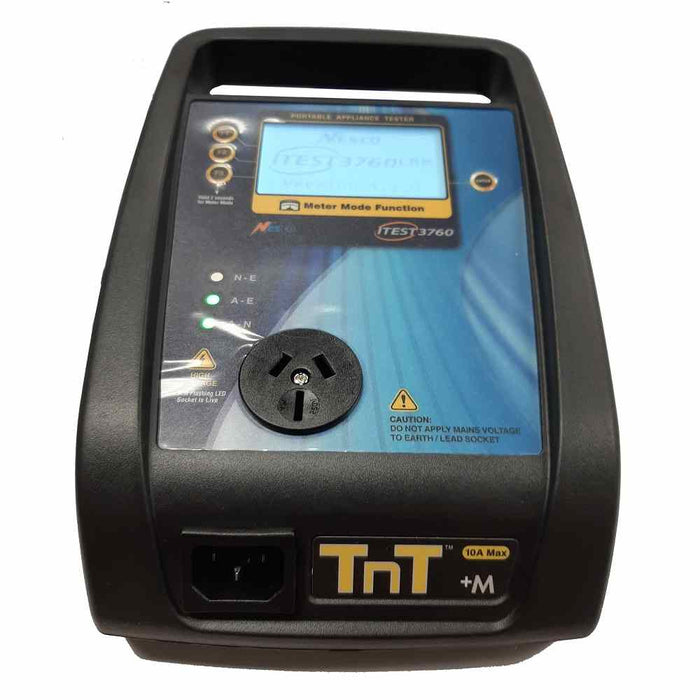 Nesco Portable Appliance RCD Tester 10A Software & Memory