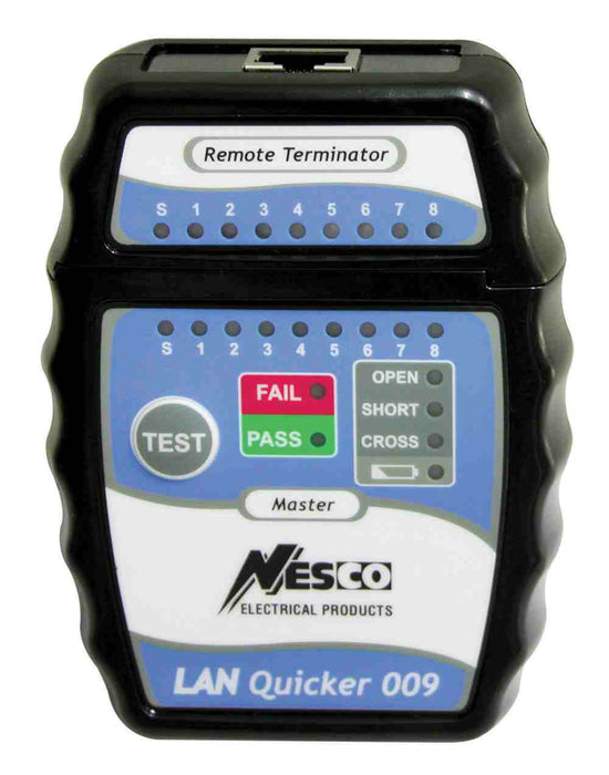 Nesco Lan Cable Tester RJ45 UTP STP Open Short Cross