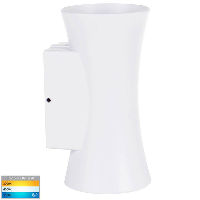 Savannah Wall Light Up/Down 2 x 3W 3/4/5k White IP54
