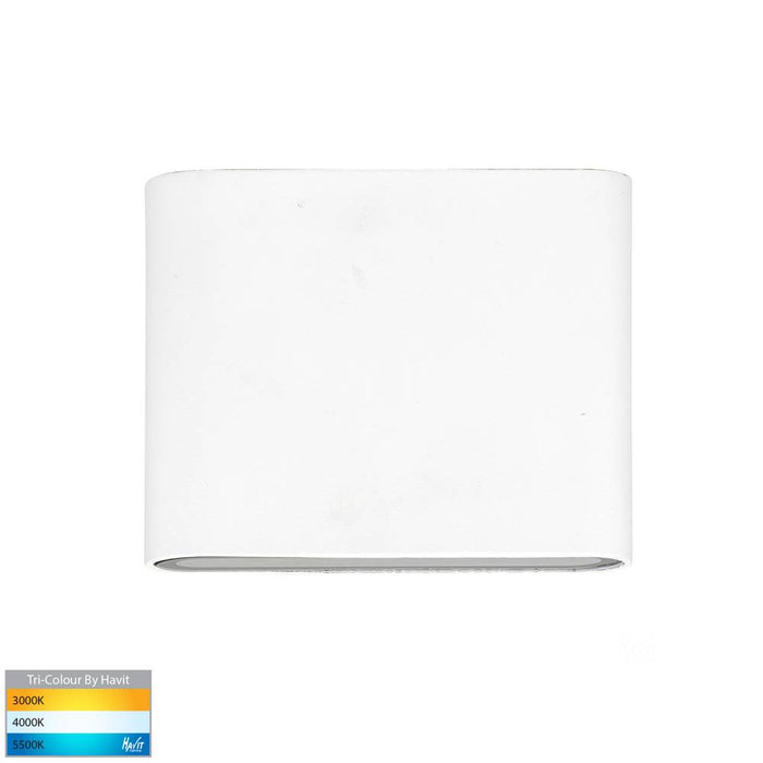 Lisse Wall Light Up/Down 2 x 3W 3/4/5k White IP54