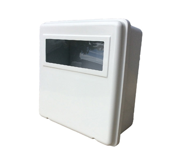 HP6 25mm Lid Meter Box with Window 610 x 610mm Top Hung