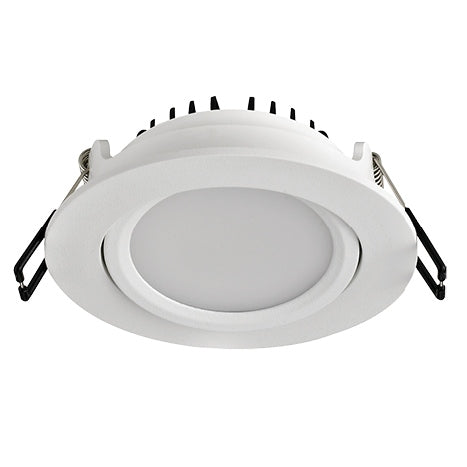 Downlight LED 7W Tilt 4CCT 750lm Matt White
