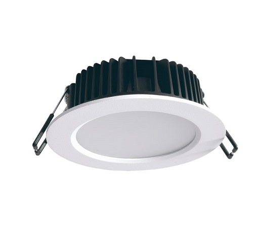 Downlight LED 8W ICF Dim CCT4 IP44 White 90mm Cut out