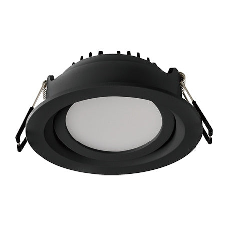 Downlight LED 7W Tilt 4CCT 750lm Regress Black