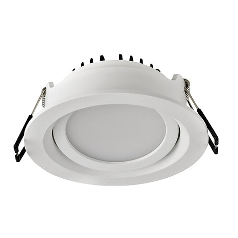 Downlight LED 7W Tilt 4CCT 750lm Regress Matt White