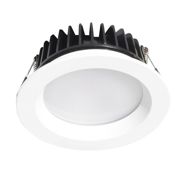 Downlight LED 8W ICF IC4 Dim CCT4 IP44 White 90mm Cut out