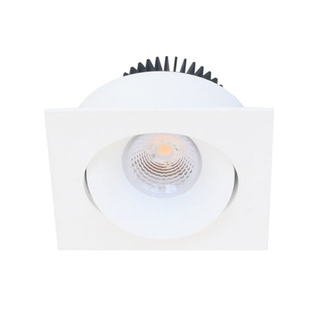 Downlight LED Square Tilt 9W Dim White