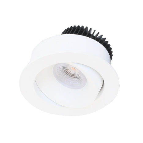 Downlight LED Tilt 9W 3000K 60D IP20 White