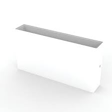 Wall Light Up Down 7.25W Rectangle 230V IP65 White