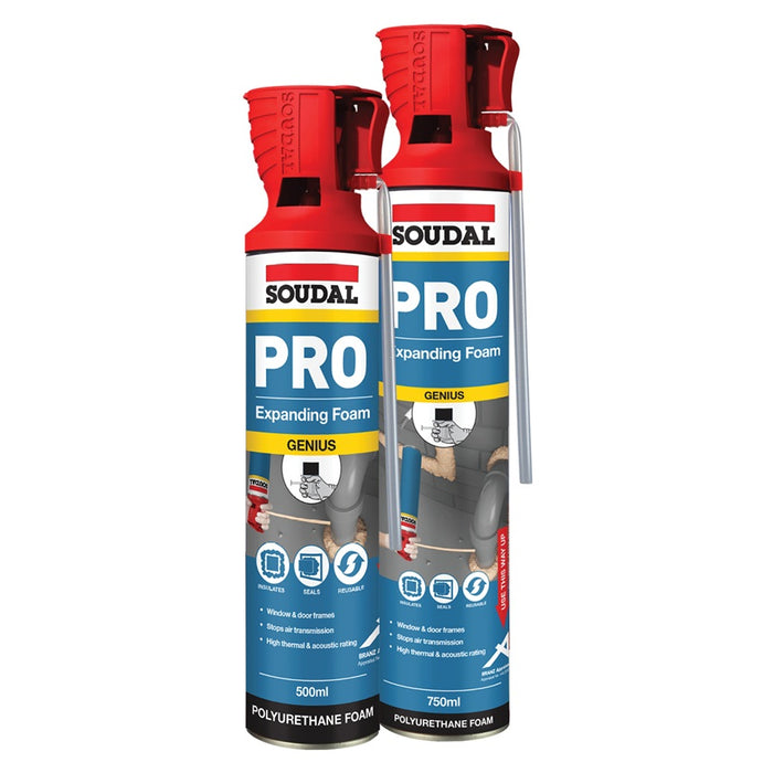 Soudal Pro Expanding Foam Genius 500ml