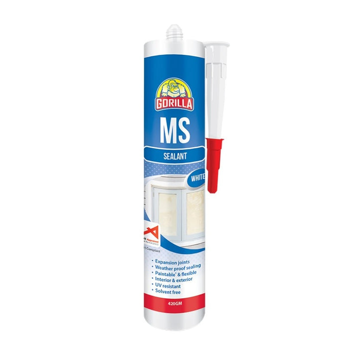 Gorilla MS Sealant 420g White