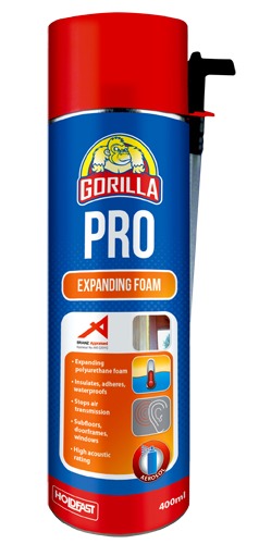 Gorilla Nailpower DIY Expanding Foam 750ml