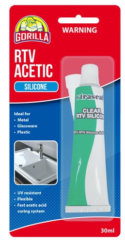Silaseal RTV Acetic Silicone 30ml Blister
