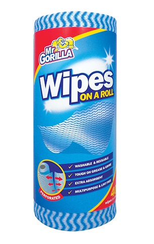 Gorilla Wave Wipes 22 x 50cm (40pk)