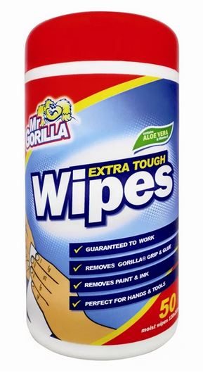 MR Gorilla Extra Tough Wipes 50pk