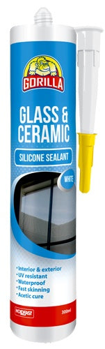 Silaseal Glass and Ceramic Acetic Silicone 300ml Clear