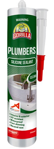 Silaseal Plumbers and Roofing Neutral Silicone 300Ml Black