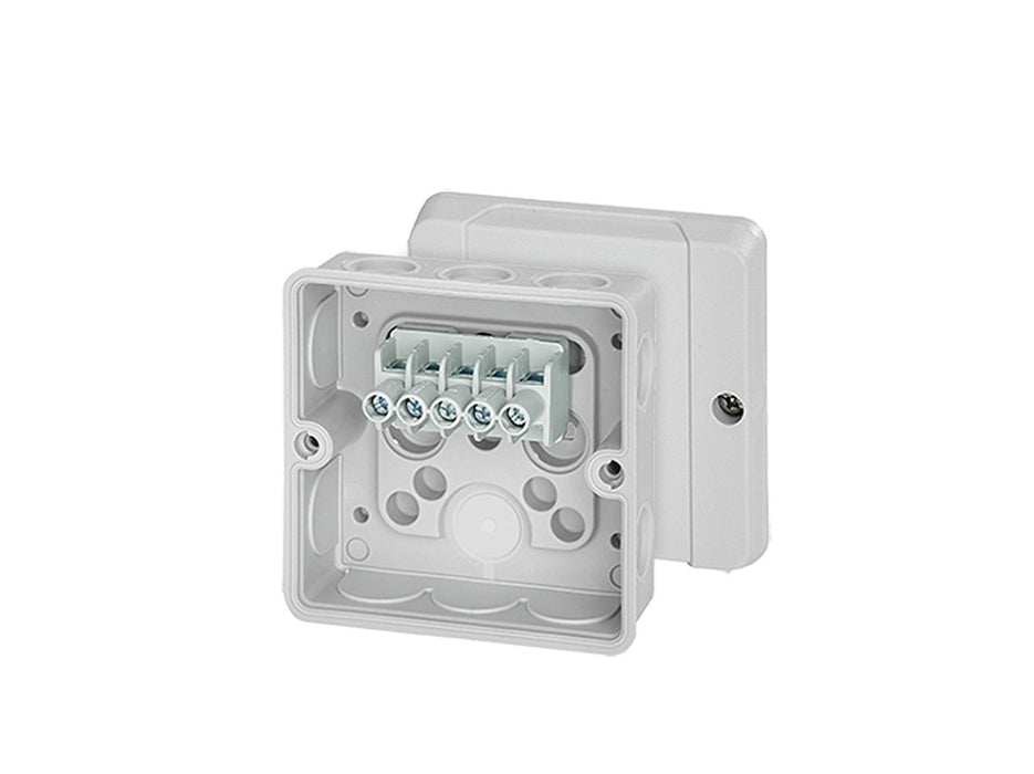 Cable Junction Box IP54 & 5Pole 4 x 2.5mm Terminal