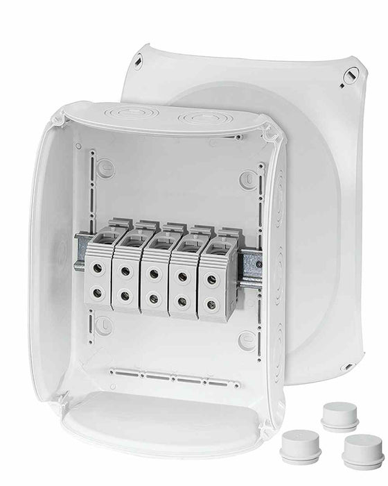 Tough Cable Junction Box IP66 5P 4 x 35mm Terminal
