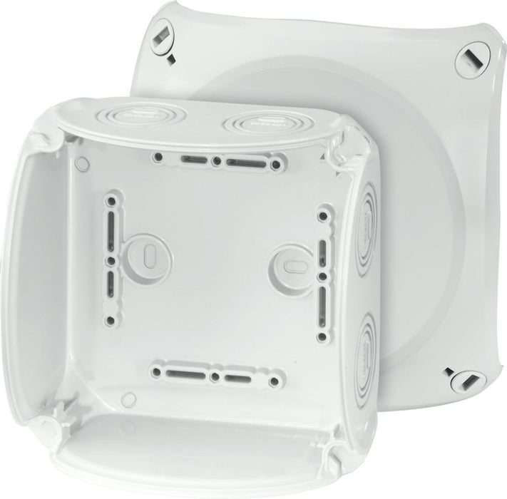 Cable Junction Box HF 130 x 130 x 77mm Grey