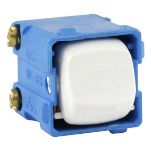 Switch Mech 20A 2P DPST White