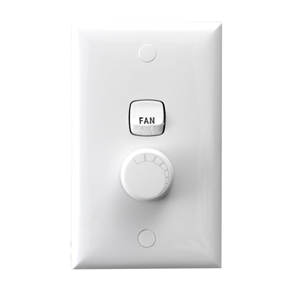 Fan Speed Controller 300VA Complete White