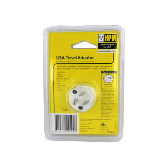 International Travel Plug Adaptor USA