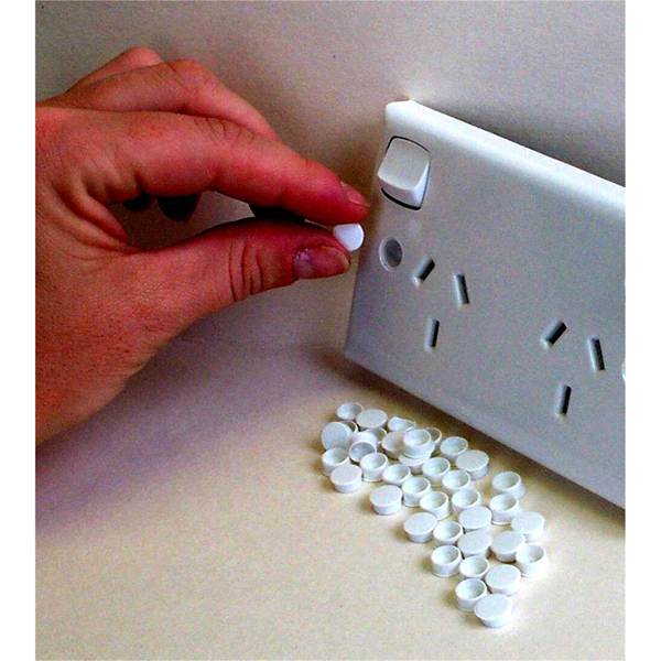 Flush Caps Plain Blank (Pkt100)