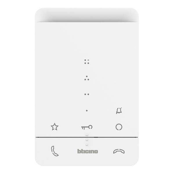 Bticino Classe 100 Internal Unit Audio Handsfree White
