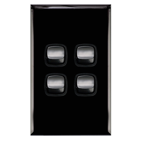XLP Switch 4Way Black Gloss