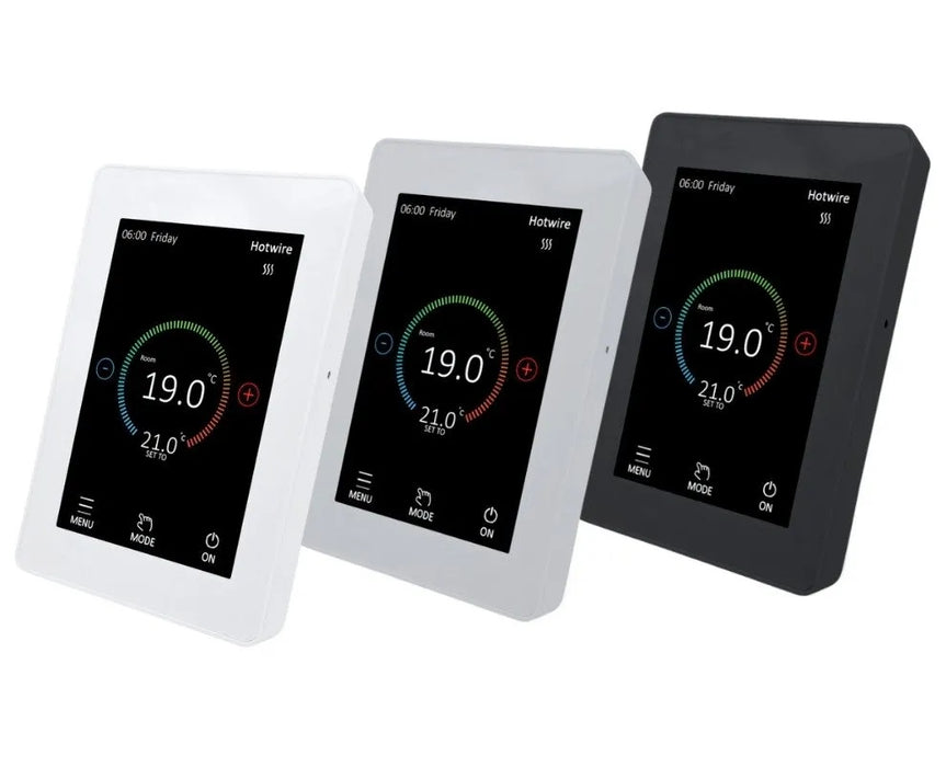 HWTS1 Thermostat Dual Wifi Black