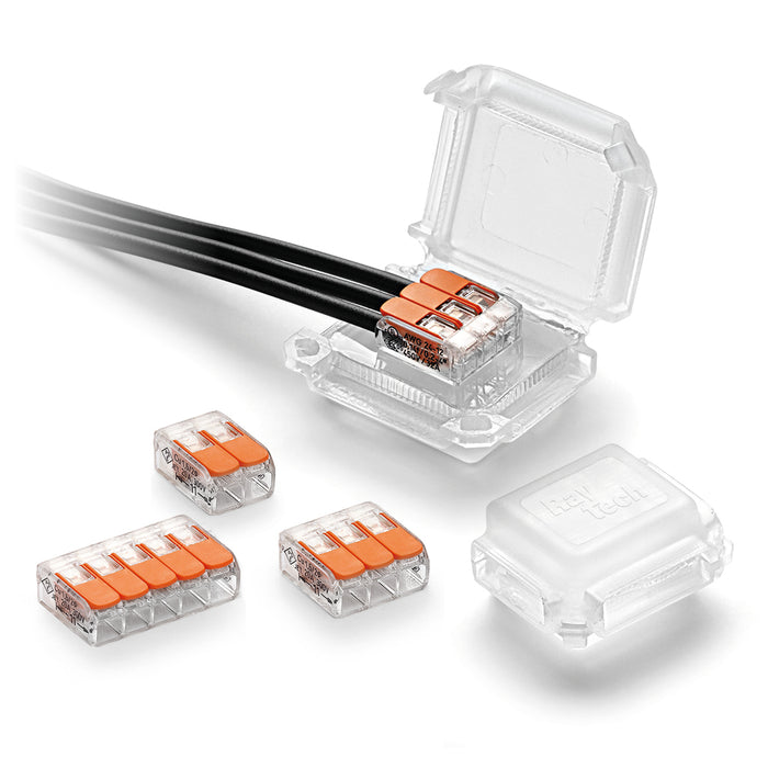 Gel Box 5 x 1-5mm 45 x 37 x 24mm with Connectors (Pkt2)