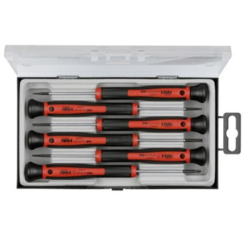 240 Precision Screwdriver Set 6pc Flat and Phillips