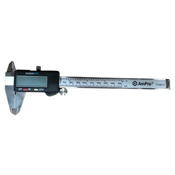 Ampro Digital Caliper 150mm Stainless