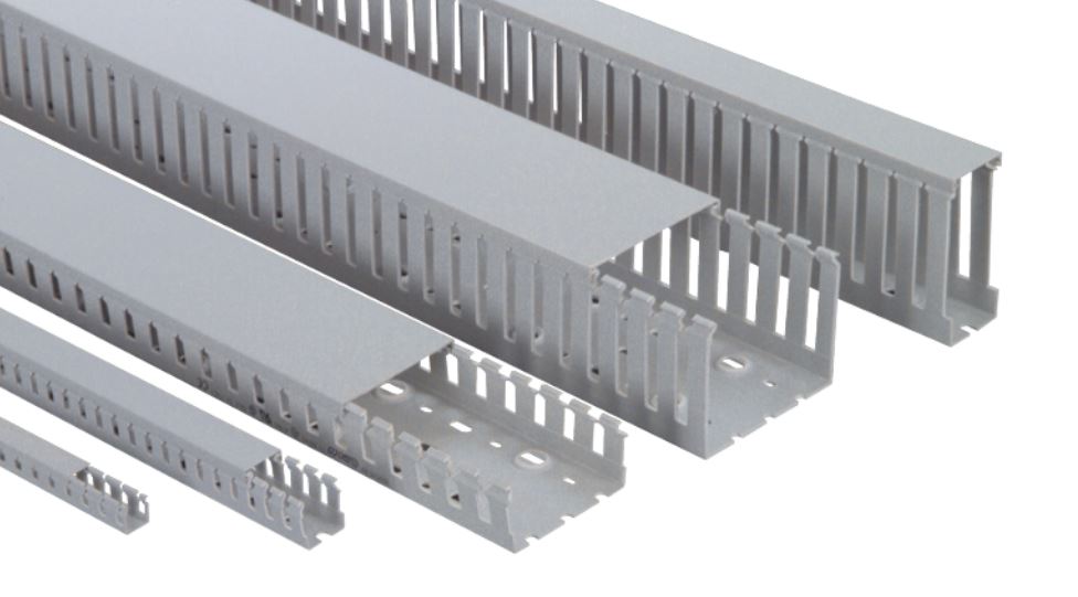 PVC Duct Std Slot 25 x 100mm 2m