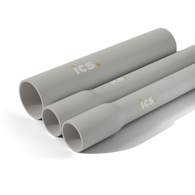 Electrical Conduit 20mm HD 4m Grey Bundle of 20