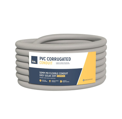 Flexible Conduit 50mm  MD Grey 25m roll