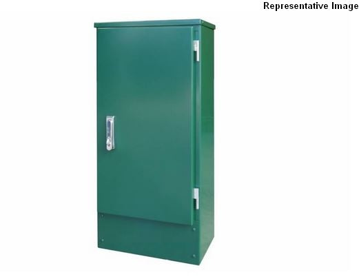 Spectrum Distribution Pillar Aluminium 1000H x 650W x 250D