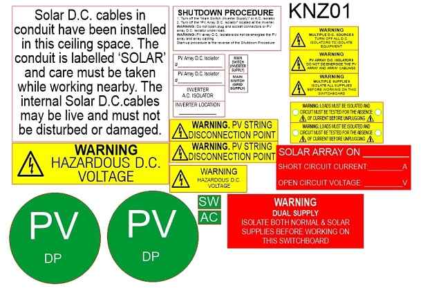Solar Label Custom Grid Connect Kit